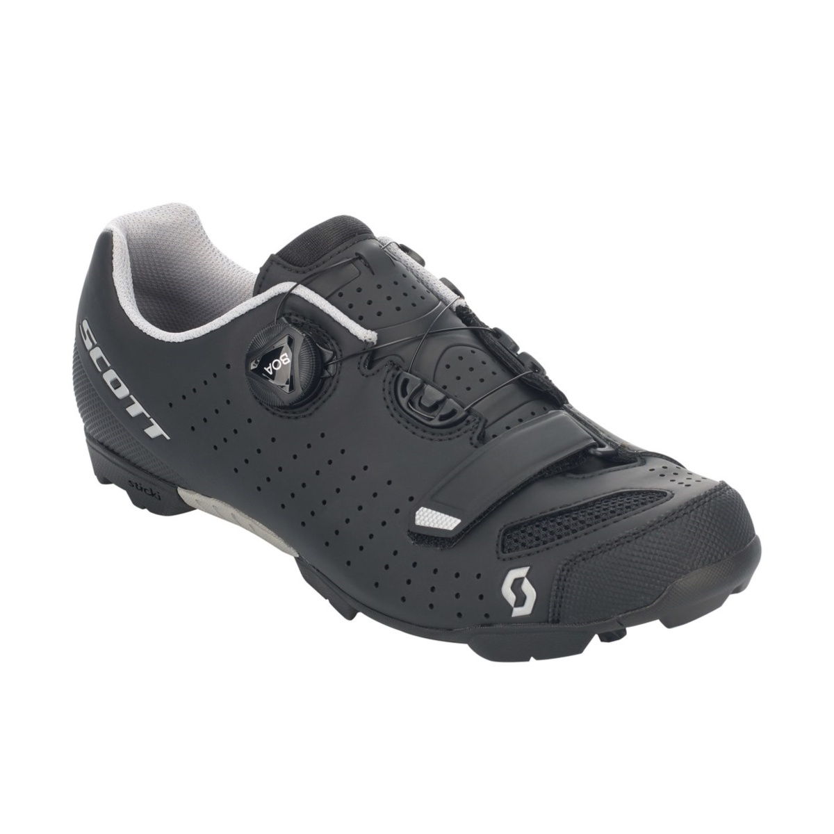 Buty Rowerowe SCOTT MTB Comp Boa - black/silver-20 Buty Rowerowe SCOTT MTB Comp Boa - black/silver-20