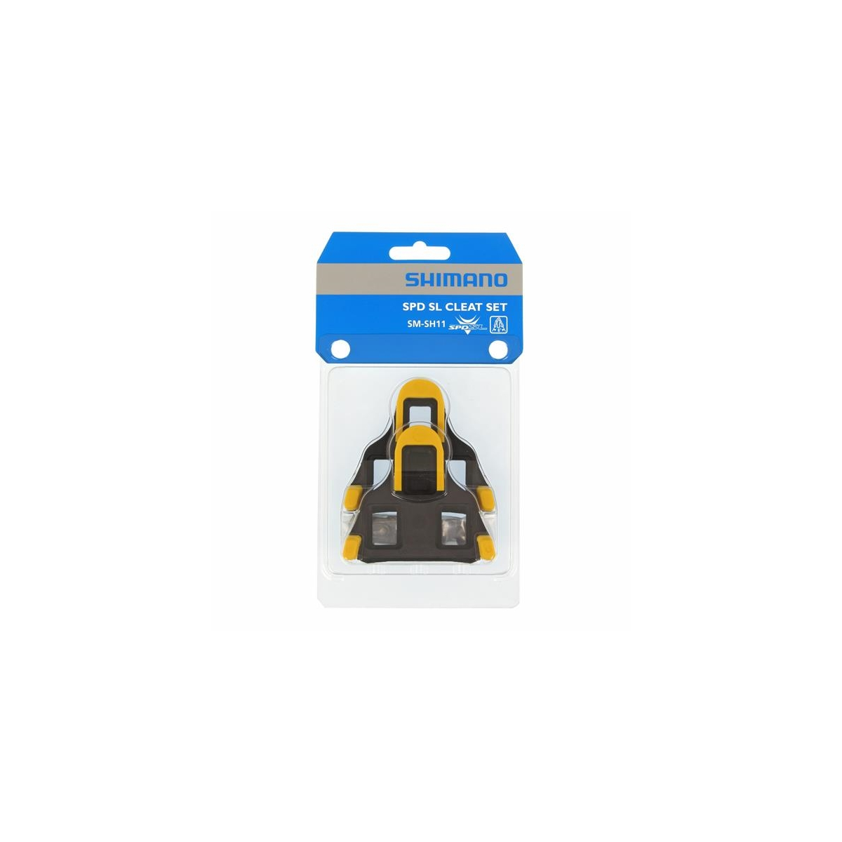 Bloki SHIMANO SPD-SL SMSH11 - żółe Bloki SHIMANO SPD-SL SMSH11 - żółe