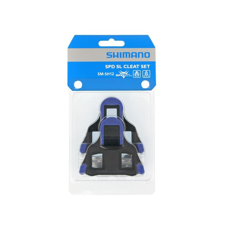Bloki SHIMANO SPD-SL SMSH12 - niebieskie