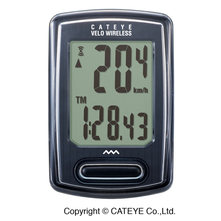 Licznik rowerowy CATEYE Wireless CC-VT230W, czarny