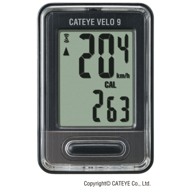 Licznik rowerowy CATEYE Velo 9 CC-VL820 - czarny