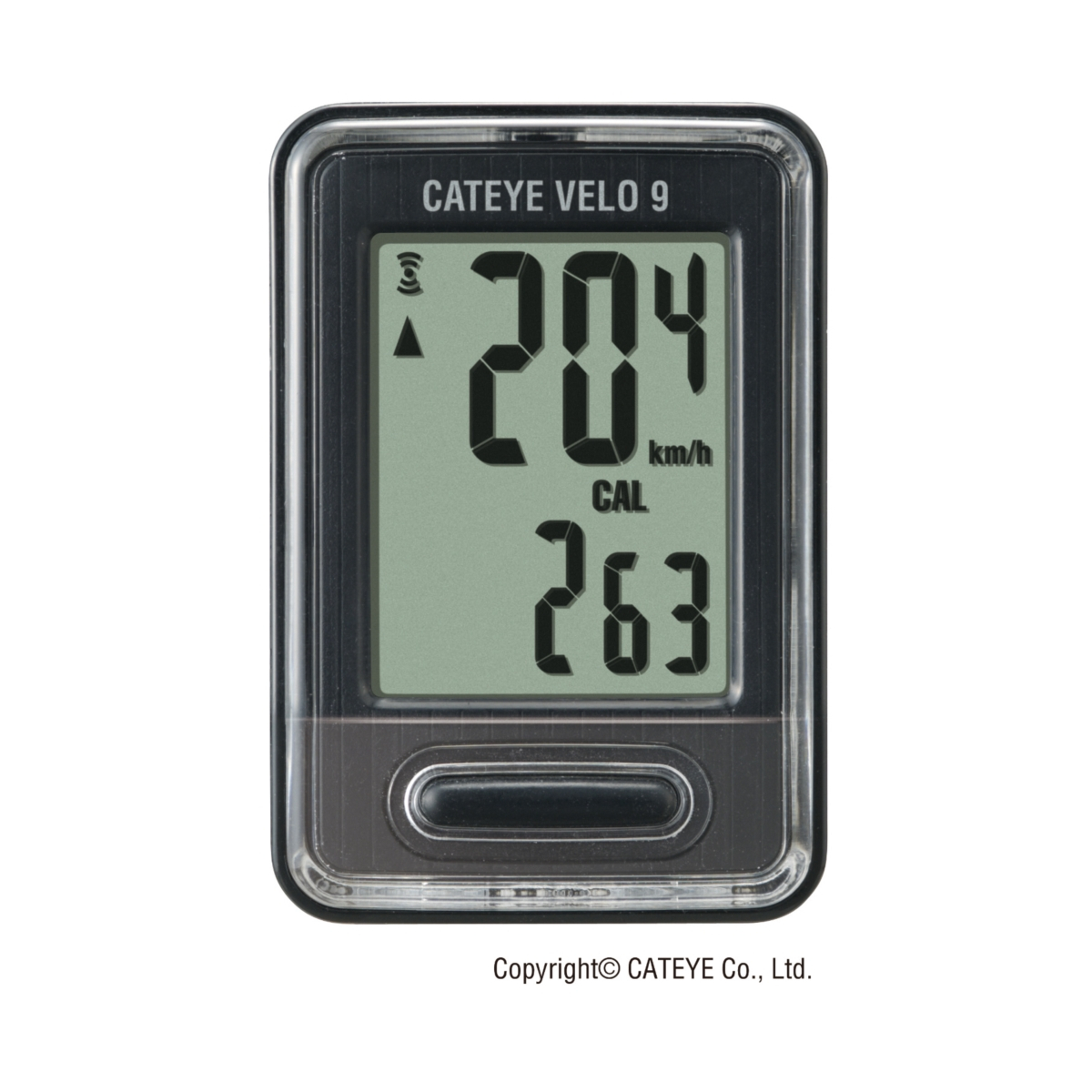 Licznik rowerowy CATEYE Velo 9 CC-VL820 - czarny