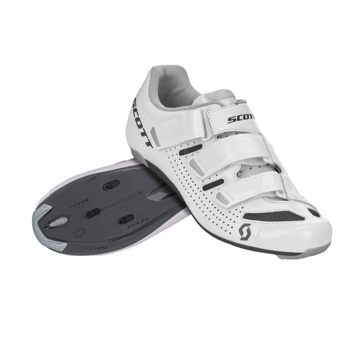 Buty rowerowe damskie SCOTT Road Comp Lady - białe