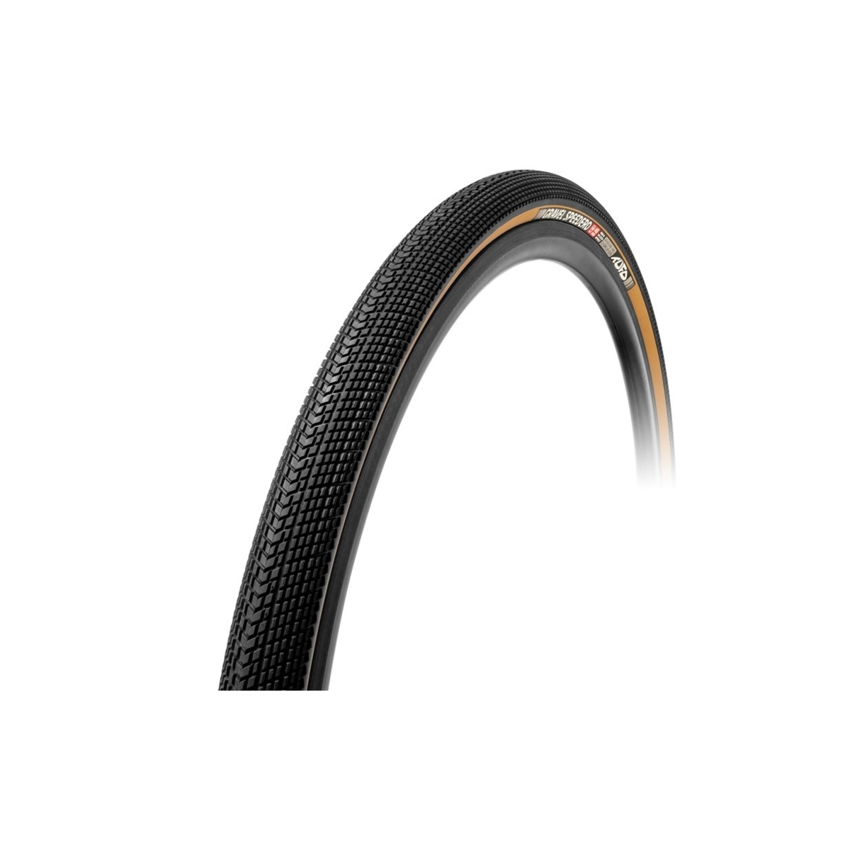 Opona zwijana TUFO Gravel Speedero TR - beżowy bok Opona zwijana TUFO Gravel Speedero TR - beżowy bok