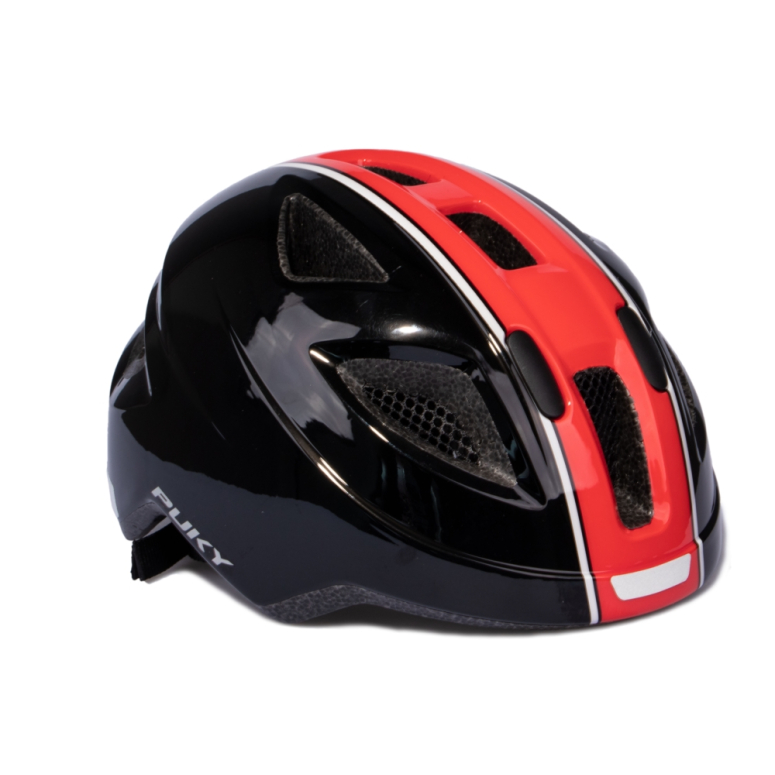 Kask PUKY PH-8 - M - black/red Kask PUKY PH-8 - M - black/red
