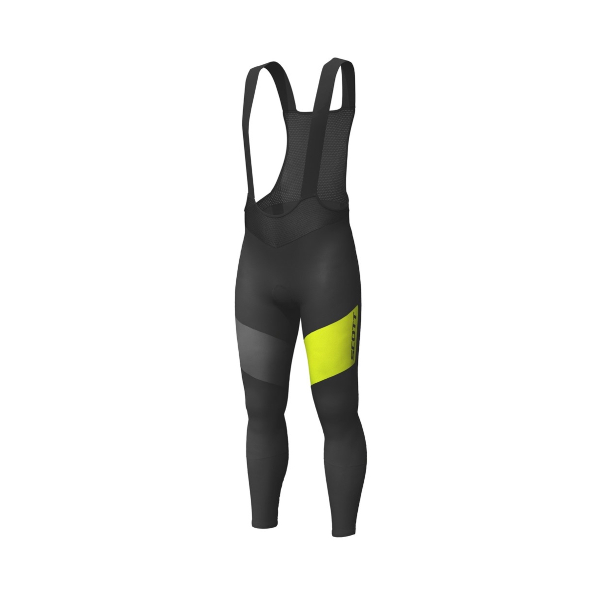 Spodnie zimowe SCOTT RC Warm +++, black/yellow