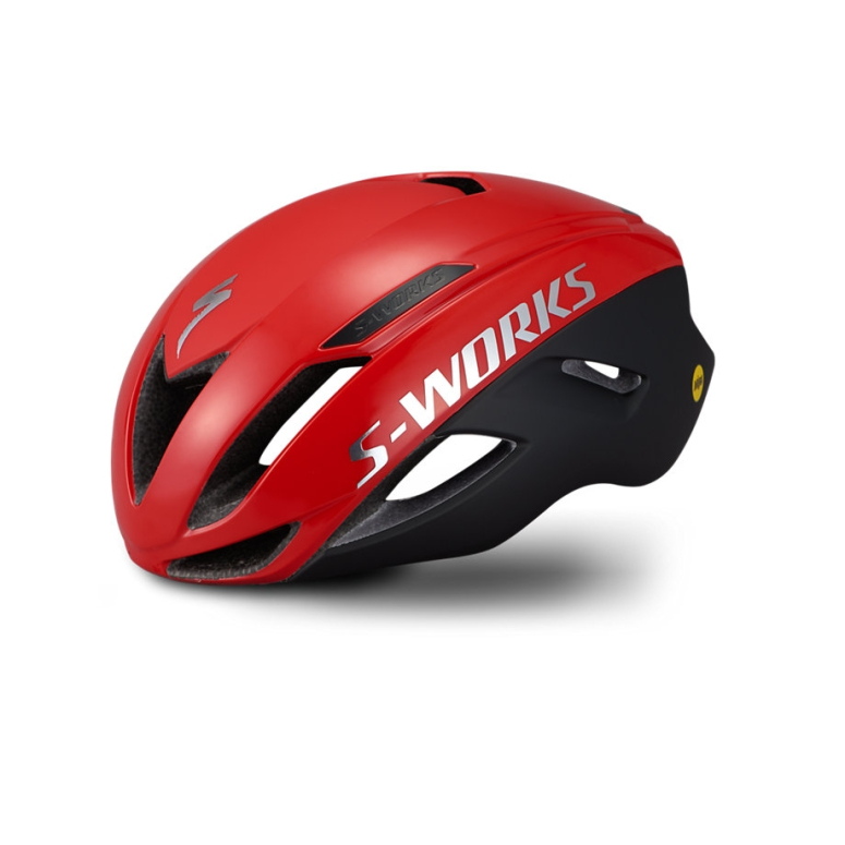 Kask SPECIALIZED S-Works Evade z ANGI - flo red - 1 Kask SPECIALIZED S-Works Evade z ANGI - flo red - 1