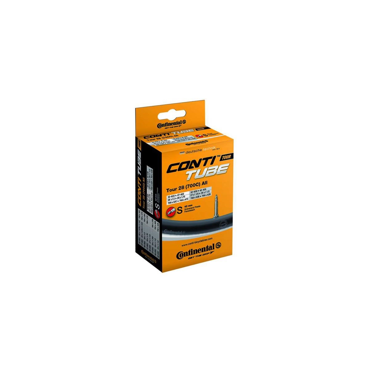 Dętka CONTINENTAL Race 25C/32C 60mm presta Dętka CONTINENTAL Race 25C/32C 60mm presta