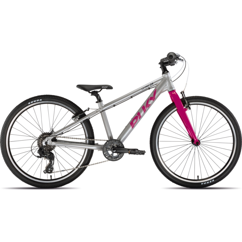 Rower dziecięcy PUKY LS-Pro 24-8 - silver/berry