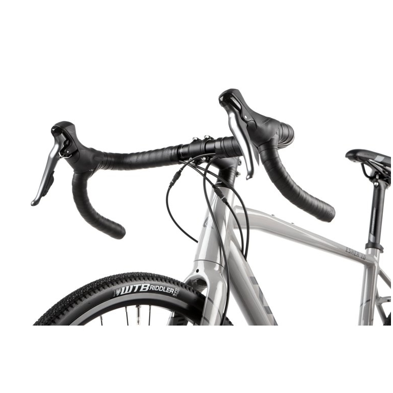 Rower Gravelowy Kross Esker 1.0 - szary/biały-2021 Rower Gravelowy Kross Esker 1.0 - szary/biały-2021