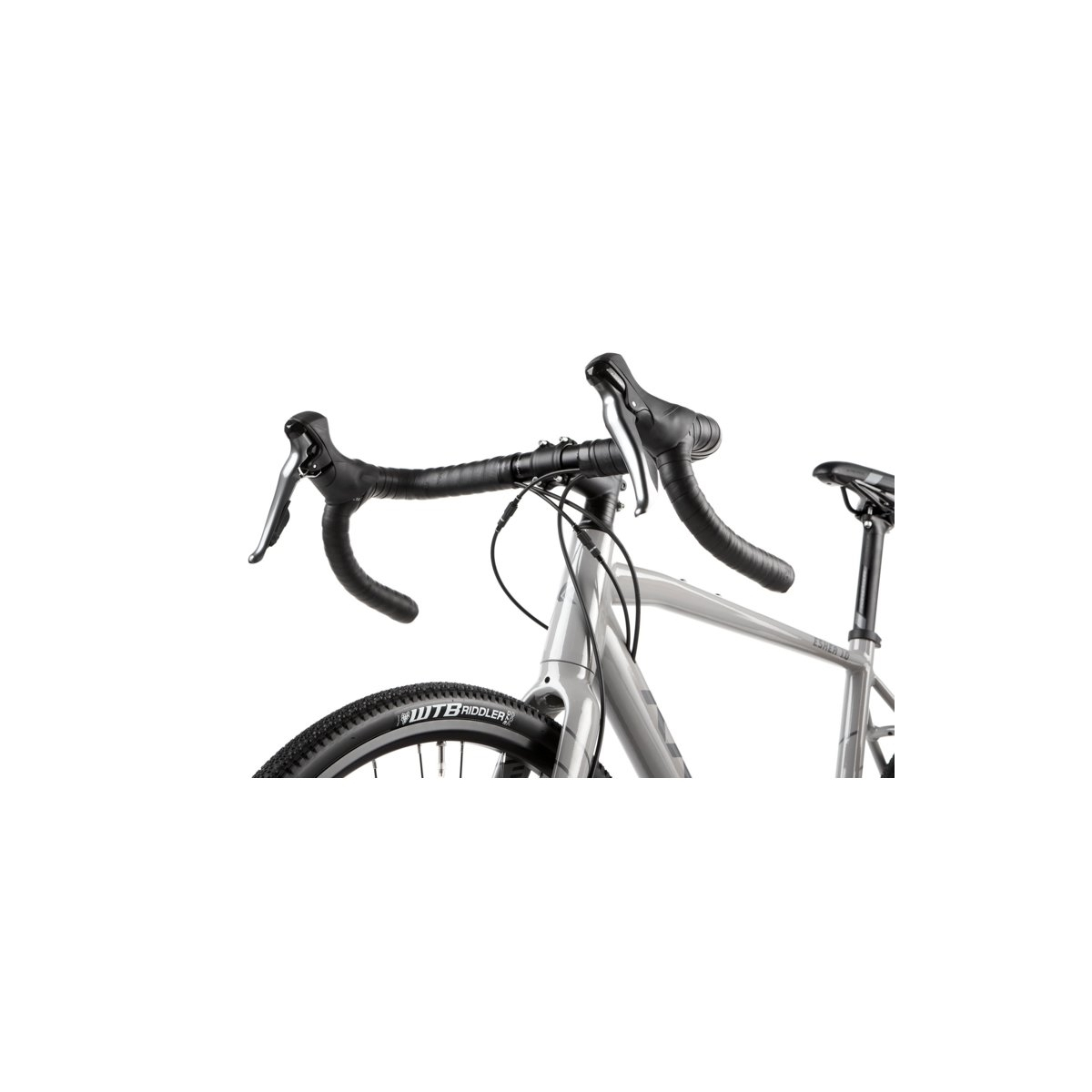 Rower Gravelowy Kross Esker 1.0 - szary/biały-2021 Rower Gravelowy Kross Esker 1.0 - szary/biały-2021