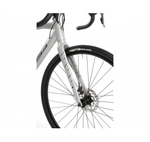 Rower Gravelowy Kross Esker 1.0 - szary/biały-2021 Rower Gravelowy Kross Esker 1.0 - szary/biały-2021