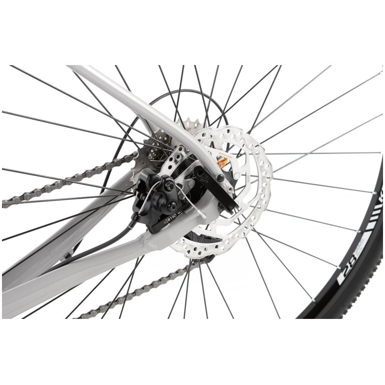 Rower Gravelowy Kross Esker 1.0 - szary/biały-2021 Rower Gravelowy Kross Esker 1.0 - szary/biały-2021
