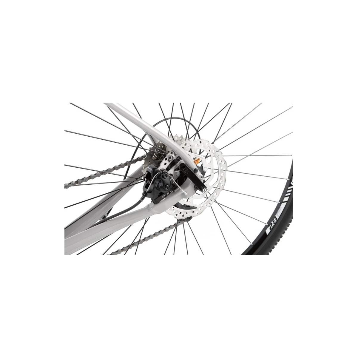 Rower Gravelowy Kross Esker 1.0 - szary/biały-2021 Rower Gravelowy Kross Esker 1.0 - szary/biały-2021