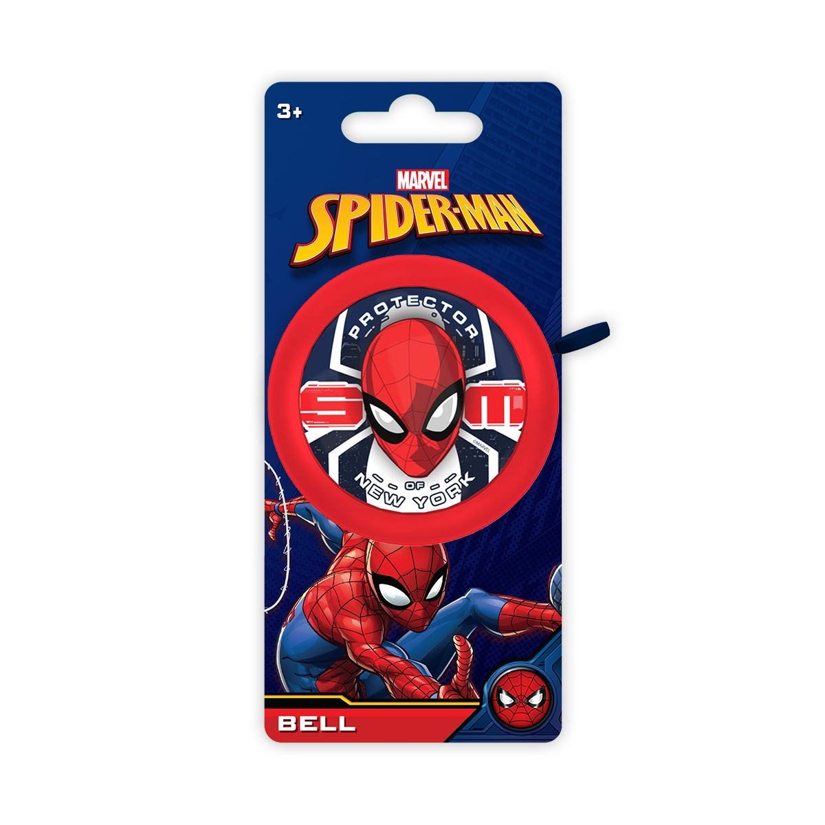 DZWONEK DO ROWERU SPIDER-MAN DZWONEK DO ROWERU SPIDER-MAN