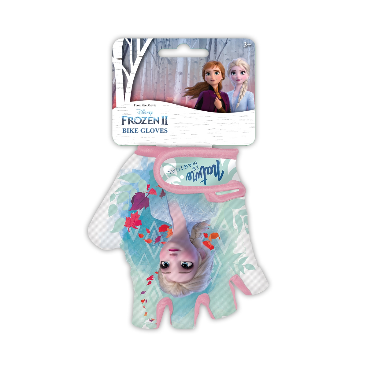Rękawiczki rowerowe dziecięce FROZEN 2 Rękawiczki rowerowe dziecięce FROZEN 2