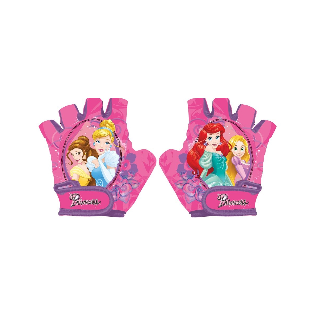 Rękawiczki rowerowe dziecięce PRINCESS Rękawiczki rowerowe dziecięce PRINCESS