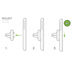UCHWYT SAMOCHODOWY SP CONNECT VENT MOUNT