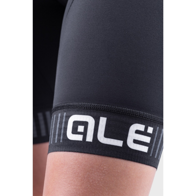 Spodenki damskie Alé Solid Traguardo - black/white