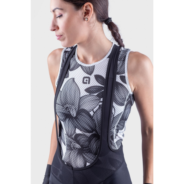 Spodenki damskie Alé Solid Traguardo - black/white