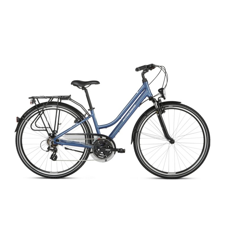 Rower Trekkingowy damski KROSS 2.0 - niebieski