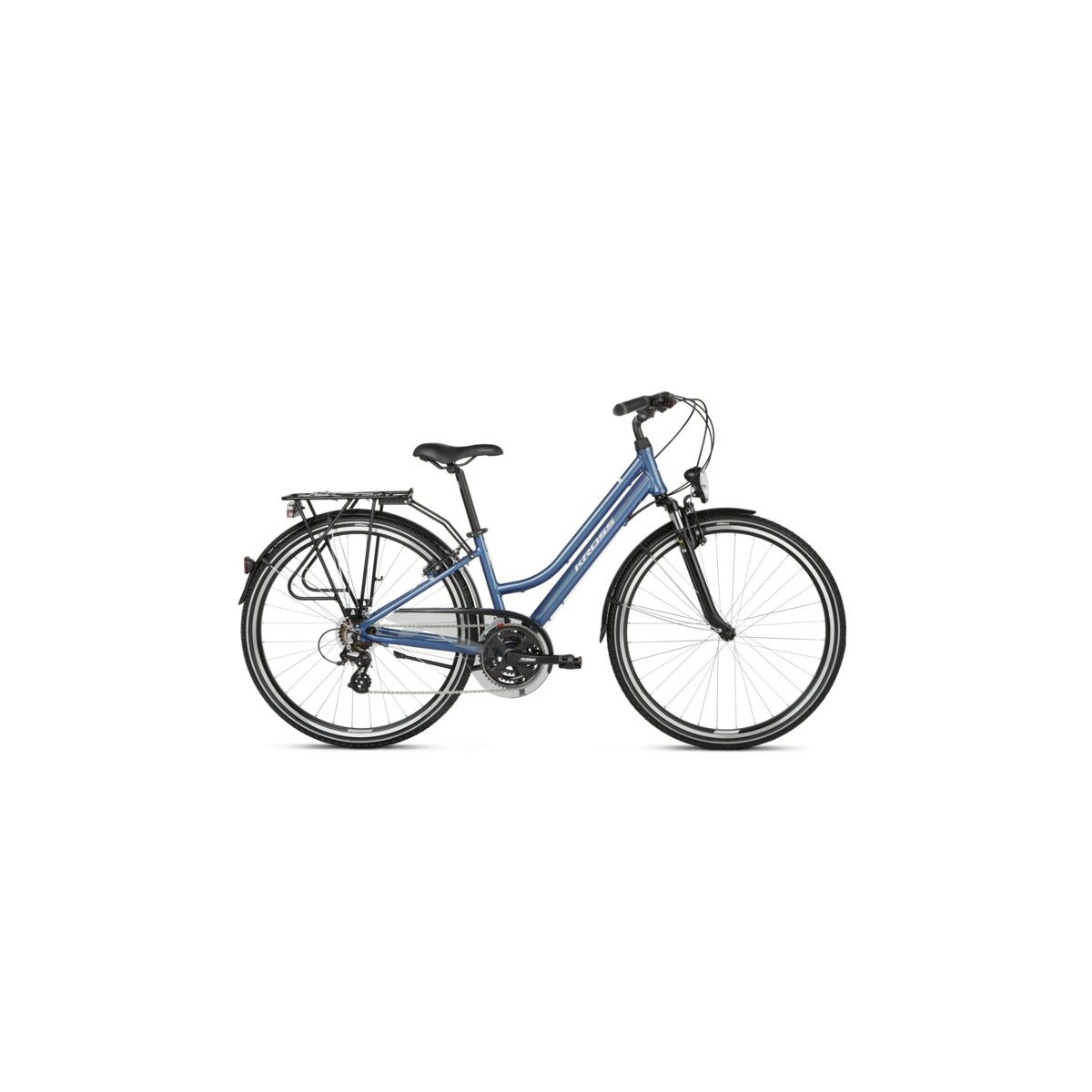 Rower Trekkingowy damski KROSS 2.0 - niebieski