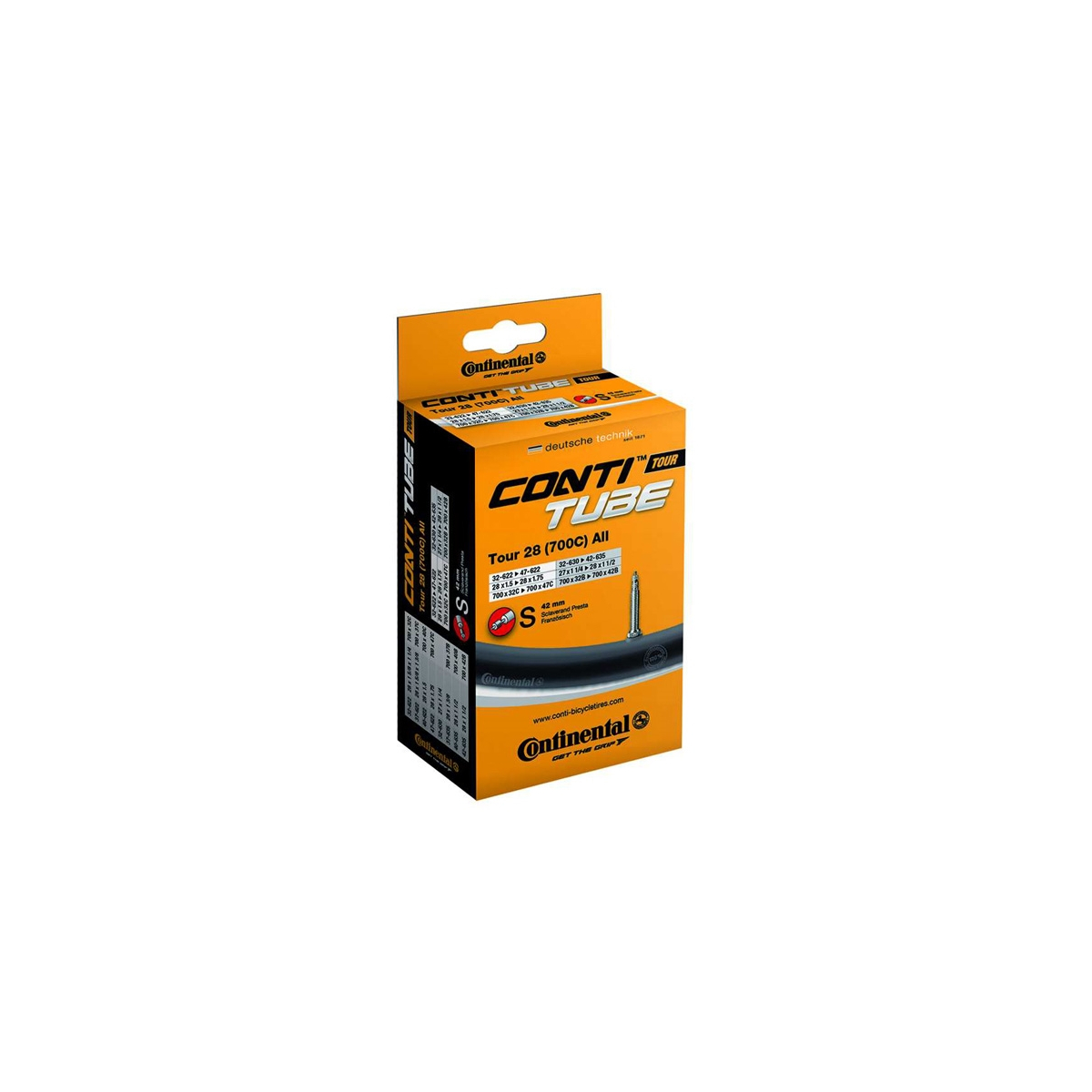 Dętka Tour 28 All Light Presta 42mm 32-630/42-635 Dętka Tour 28 All Light Presta 42mm 32-630/42-635