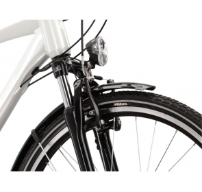 Rower Trekkingowy męski Kross Trans 4.0 - perłowy / biały połysk - 2021 - 1 Rower Trekkingowy męski Kross Trans 4.0 - perłowy / biały połysk - 2021 - 1