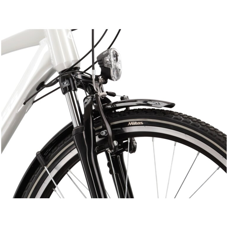 Rower Trekkingowy męski Kross Trans 4.0 - perłowy / biały połysk - 2021 - 1 Rower Trekkingowy męski Kross Trans 4.0 - perłowy / biały połysk - 2021 - 1