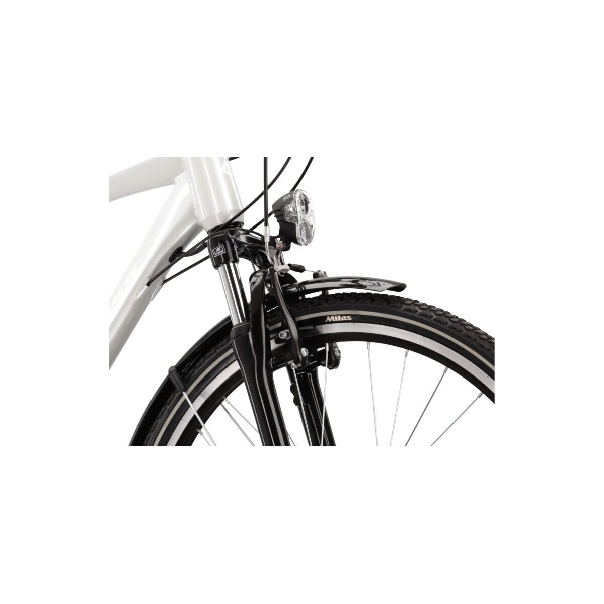 Rower Trekkingowy męski Kross Trans 4.0 - perłowy / biały połysk - 2021 - 1 Rower Trekkingowy męski Kross Trans 4.0 - perłowy / biały połysk - 2021 - 1