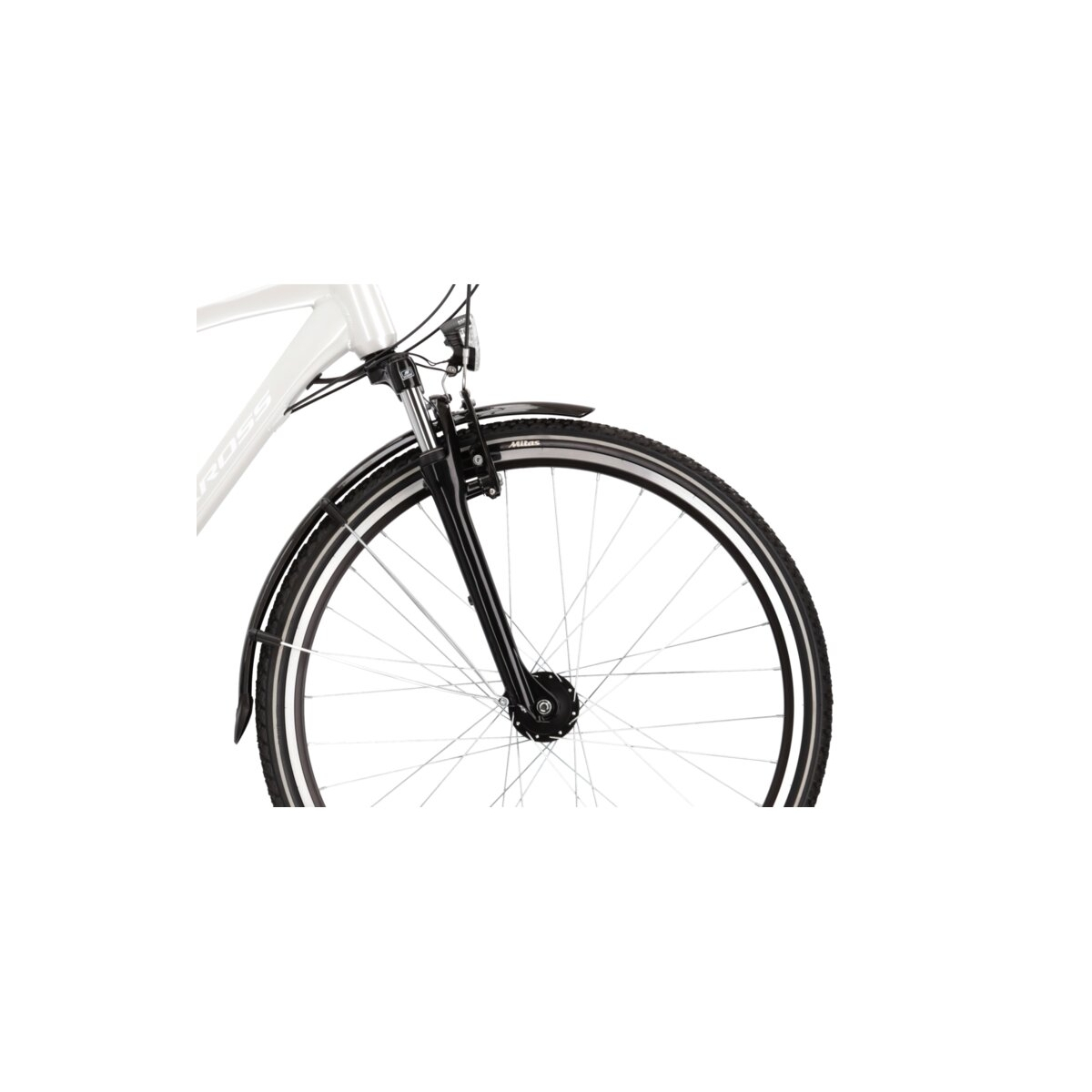 Rower Trekkingowy męski Kross Trans 4.0 - perłowy / biały połysk - 2021 - 3 Rower Trekkingowy męski Kross Trans 4.0 - perłowy / biały połysk - 2021 - 3