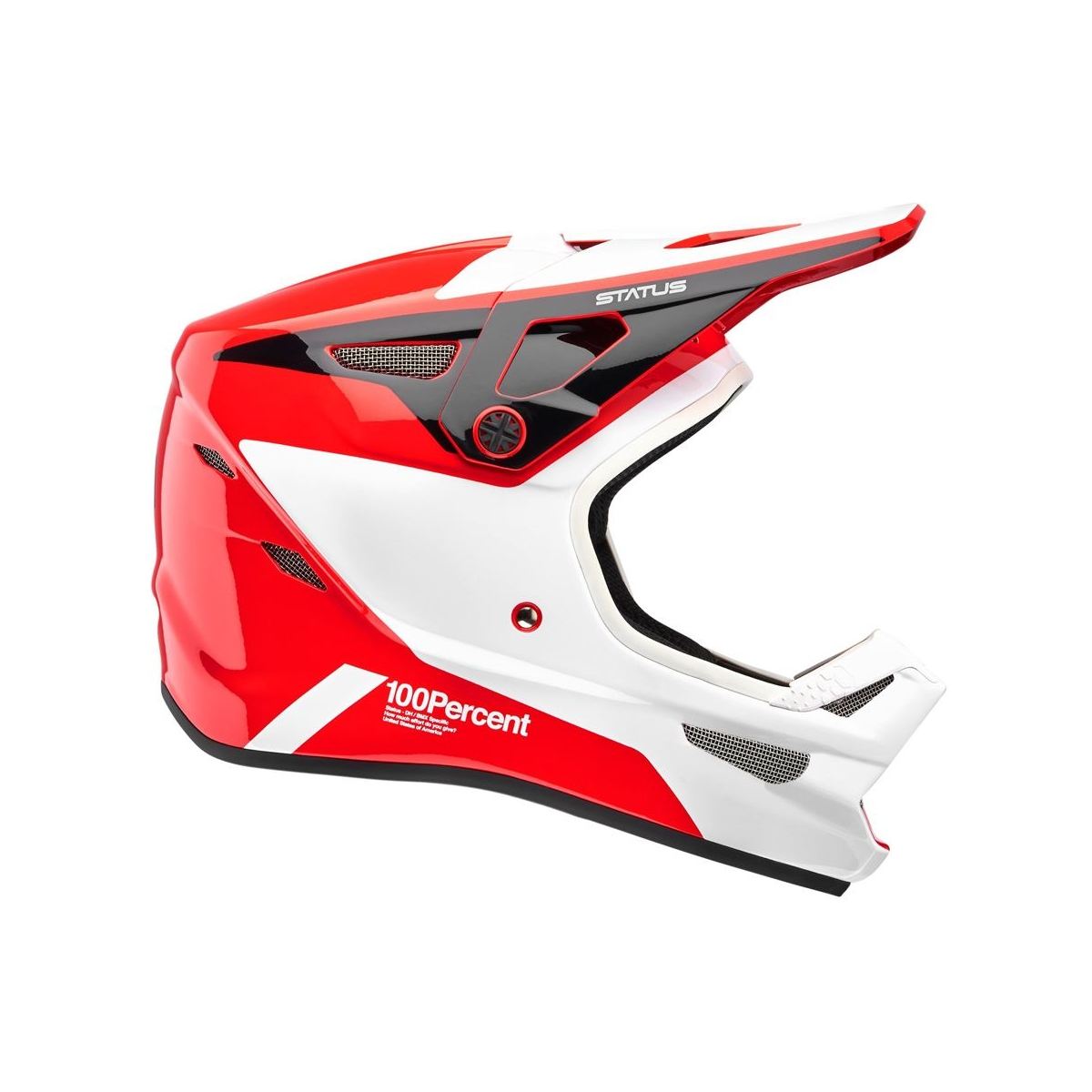 Kask full face 100% STATUS DH/BMX Helmet Hellfire