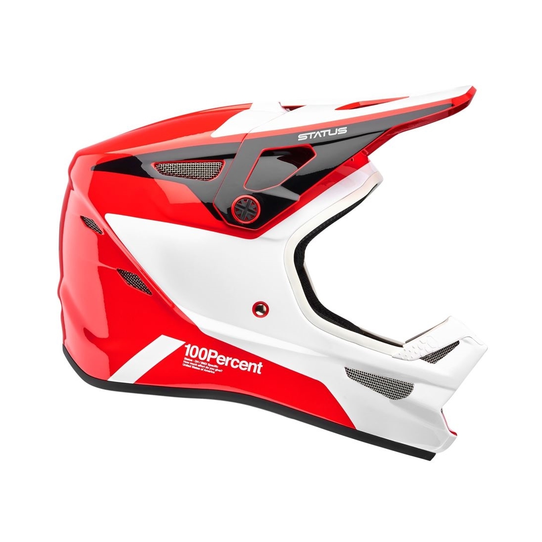 Kask full face 100 STATUS DH/BMX Helmet Hellfire
