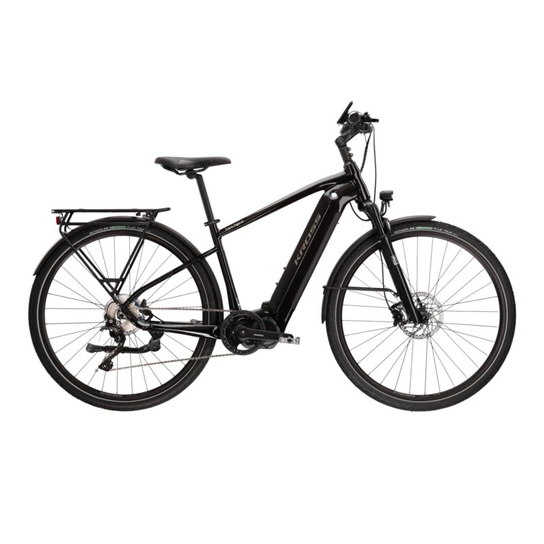 Rower elektryczny KROSS Trans Hybrid 6.0M - czarny