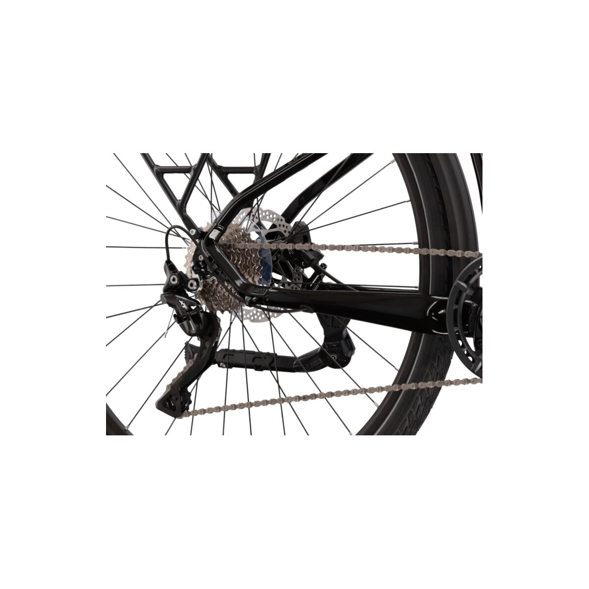 Rower elektryczny KROSS Trans Hybrid 6.0M - czarny Rower elektryczny KROSS Trans Hybrid 6.0M - czarny
