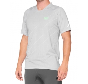 Koszulka męska 100% CELIUM Jersey krótki rękaw gre