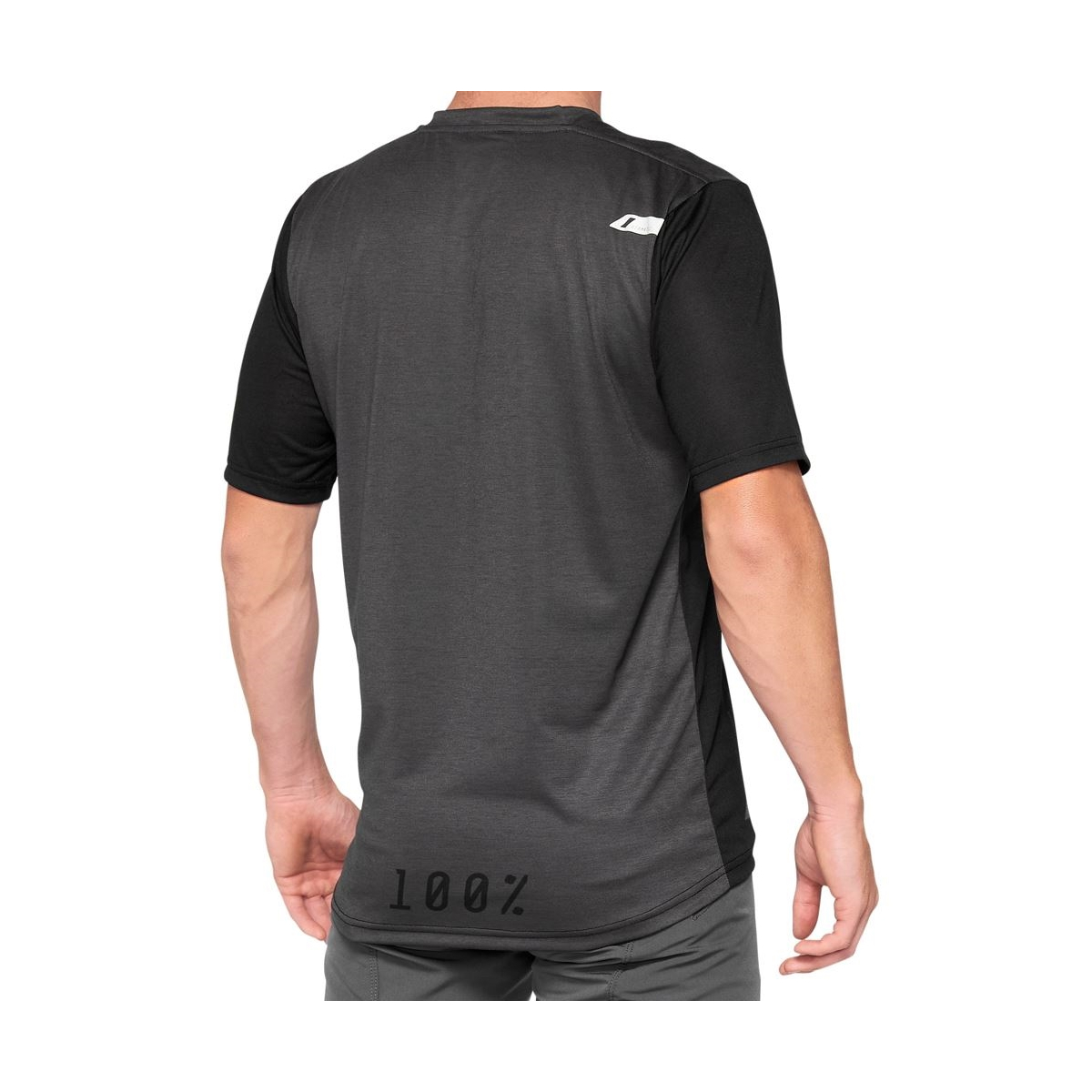 Koszulka 100% AIRMATIC Jersey krótki rękaw blac ch Koszulka 100% AIRMATIC Jersey krótki rękaw blac ch
