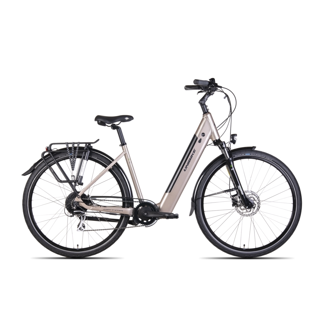 Rower elektryczny UNIBIKE OPTIMA tytanowy 2021