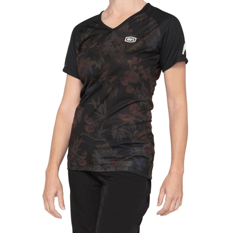 Koszulka damska 100 ARMATIC Jersey black