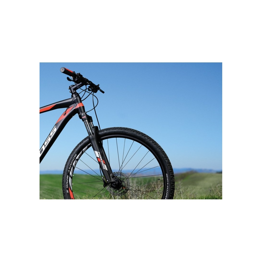 Rower górski KROSS LEVEL 3.0czarno/czerwony/biały