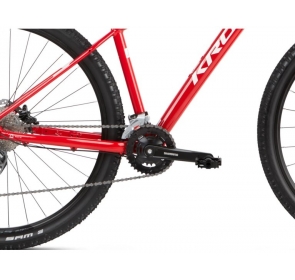 Rower górski KROSS LEVEL 3.0"21 - czerwono/biały - 4 Rower górski KROSS LEVEL 3.0"21 - czerwono/biały - 4