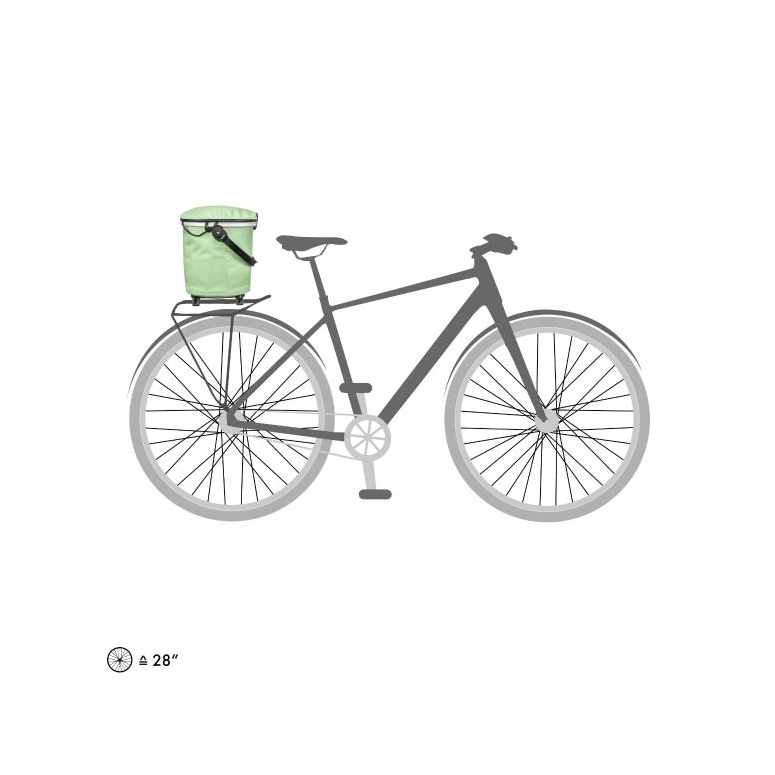 Koszyk na bagażnik ORTLIEB UP-TOWN CITY-pistacja Koszyk na bagażnik ORTLIEB UP-TOWN CITY-pistacja