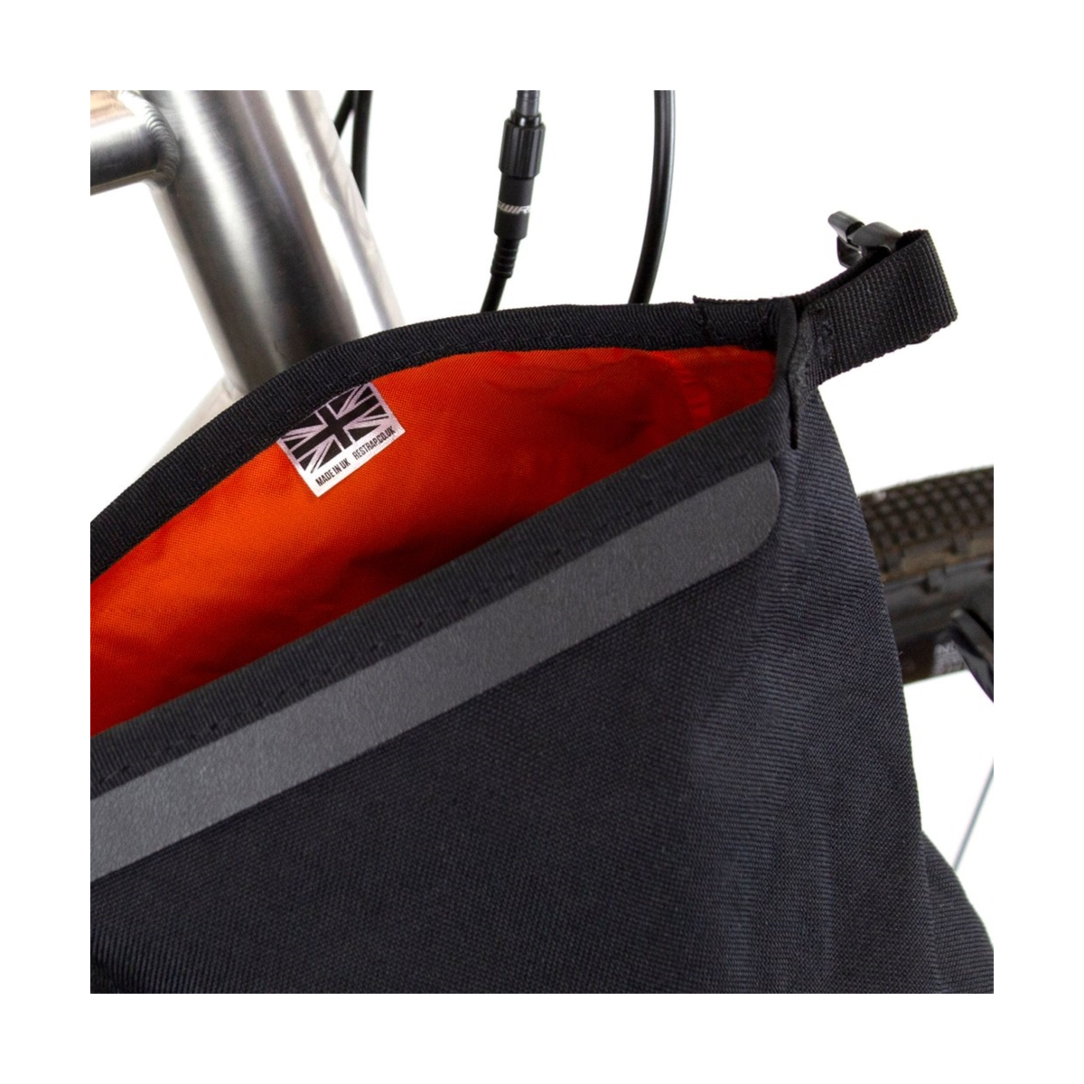 Torba na widelec RESTRAP Fork Bag - czarny Torba na widelec RESTRAP Fork Bag - czarny