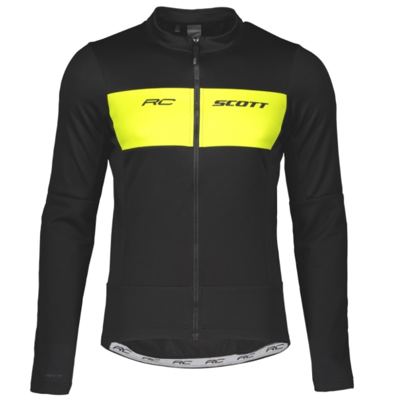 Kurtka  SCOTT RC WARM HYBRID WB - blk/yell - 2022