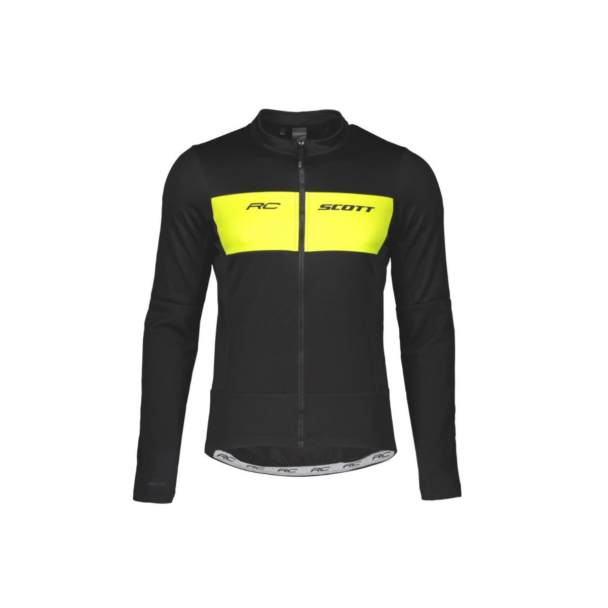 Kurtka  SCOTT RC WARM HYBRID WB - blk/yell - 2022