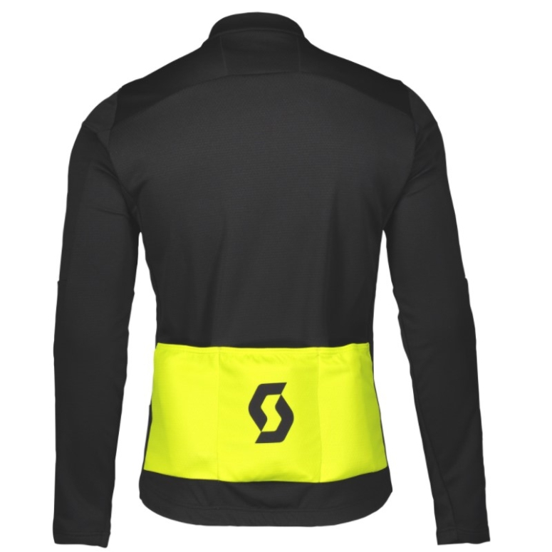 Kurtka SCOTT RC WARM HYBRID WB - blk/yell - 2022 Kurtka SCOTT RC WARM HYBRID WB - blk/yell - 2022