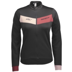 Koszulka damska SCOTT RC WARM L/SL-black/pink-2022 Koszulka damska SCOTT RC WARM L/SL-black/pink-2022
