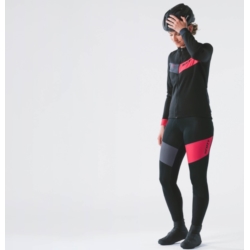 Koszulka damska SCOTT RC WARM L/SL-black/pink-2022 Koszulka damska SCOTT RC WARM L/SL-black/pink-2022