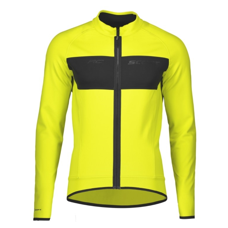 Kurtka dwustronna SCOTT RC WARM - blk/yell - 2022