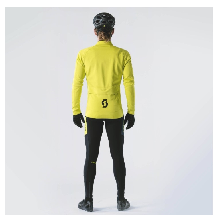 Kurtka dwustronna SCOTT RC WARM - blk/yell - 2022